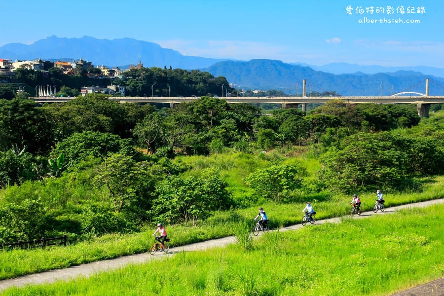 大溪河濱公園．桃園親子景點（腹地廣大的綠地公園以及共融式遊具兒童遊樂場）