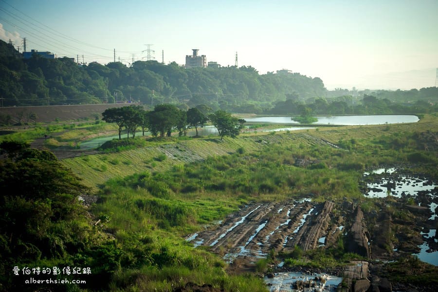 大溪河濱公園．桃園親子景點（腹地廣大的綠地公園以及共融式遊具兒童遊樂場）