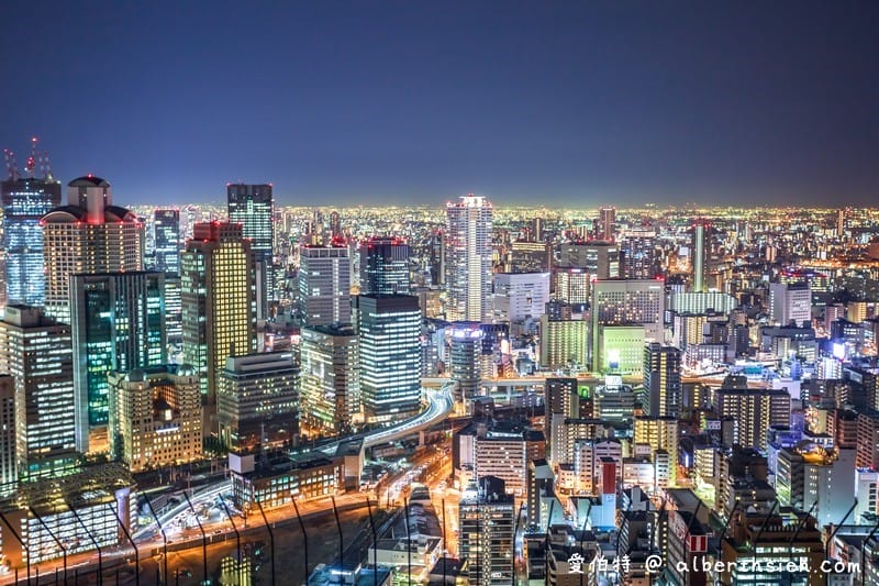 大阪360度百萬夜景（梅田藍天大廈空中庭園展望台大阪周遊卡可免費參觀）