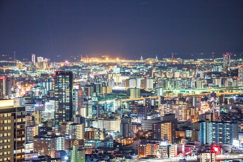 大阪360度百萬夜景（梅田藍天大廈空中庭園展望台大阪周遊卡可免費參觀）