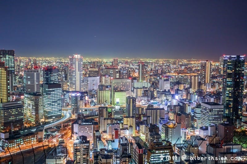 大阪360度百萬夜景（梅田藍天大廈空中庭園展望台大阪周遊卡可免費參觀）