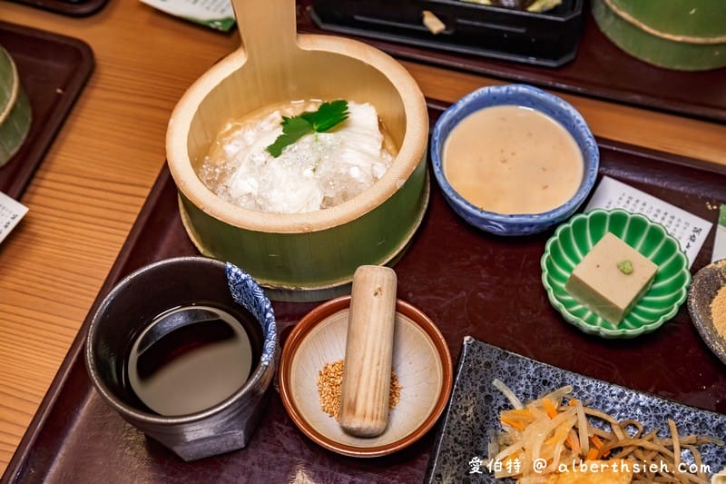 京都嵐山美食．嵯峨豆腐稻（清淡優雅且樸實的湯豆腐料理）