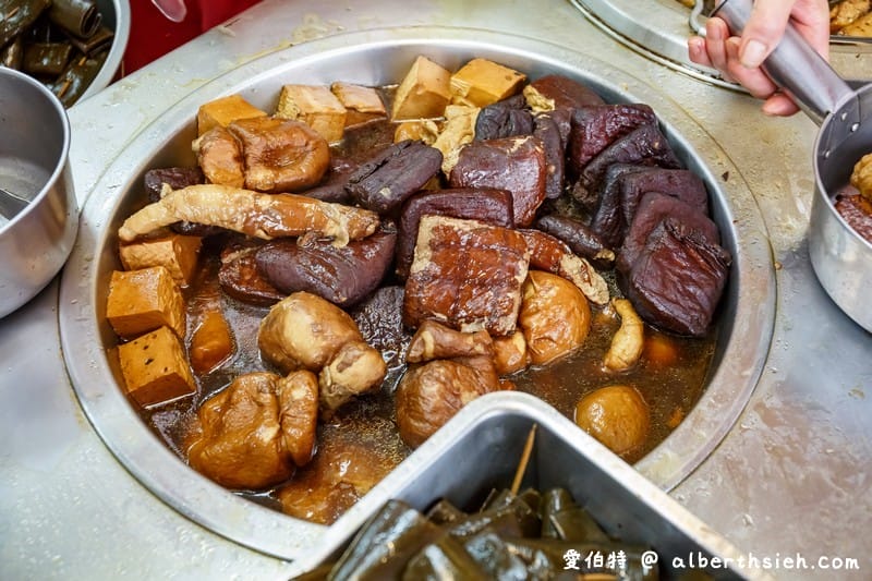 黃大目豆干（大溪老街美食好吃的現切滷味豆干，辣醬超讚）