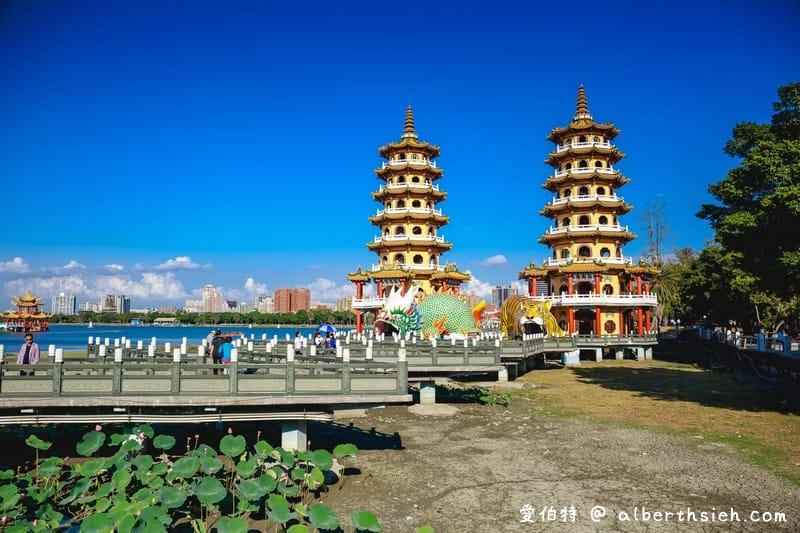 高雄蓮池潭風景區（壯觀的龍虎塔充滿東方神秘色彩，連CNN都讚嘆）