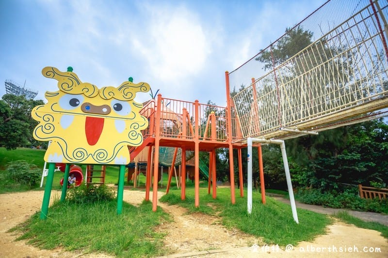 奥武山公園（沖繩親子公園，超長溜滑梯，單軌電車就能到）