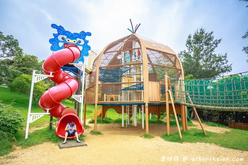 奥武山公園（沖繩親子公園，超長溜滑梯，單軌電車就能到）