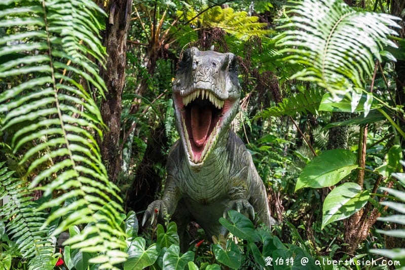 DINO恐龍PARK（沖繩親子景點，表情動作聲音都很逼真，讓你深入情境於侏羅紀世界中）