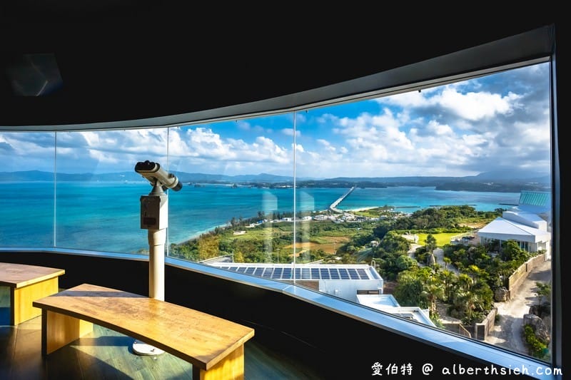 沖繩古宇利海洋塔（登高望遠欣賞180度古宇利藍無敵海景）