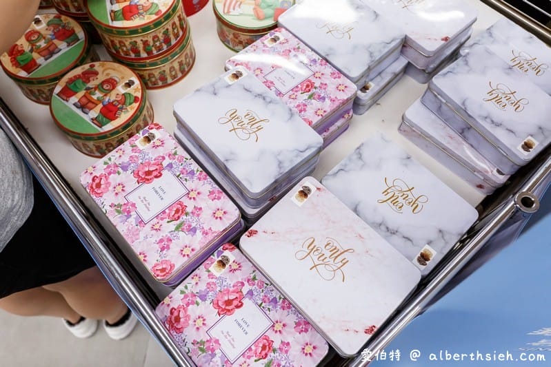 愛威鐵盒餅乾（桃園統領快閃，台中超夯的擠花曲奇餅，小熊餅乾）