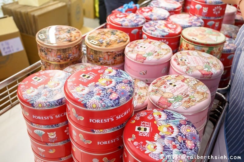 愛威鐵盒餅乾（桃園統領快閃，台中超夯的擠花曲奇餅，小熊餅乾）