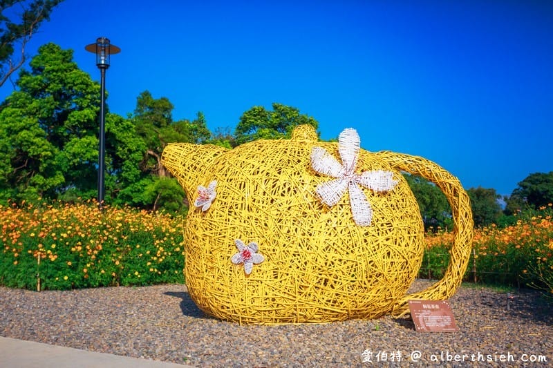 桃園霄裡花海共融式遊戲場（超大片波斯菊、青葙以及百日草花海等你來欣賞）