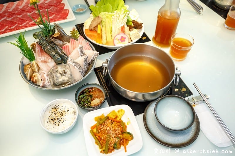 台北火鍋沐田No.2-1涮涮工廠（大同中山站美食，膠原楜椒鍋超暖胃味好喝）