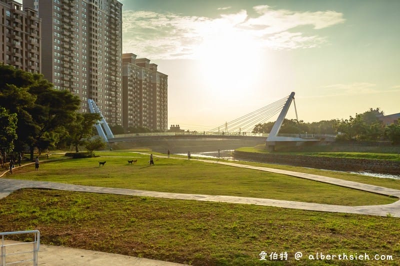 桃園蘆竹景點．南崁大橋（全台首座不對稱交叉雙拱橋/不對稱雙斜張橋）