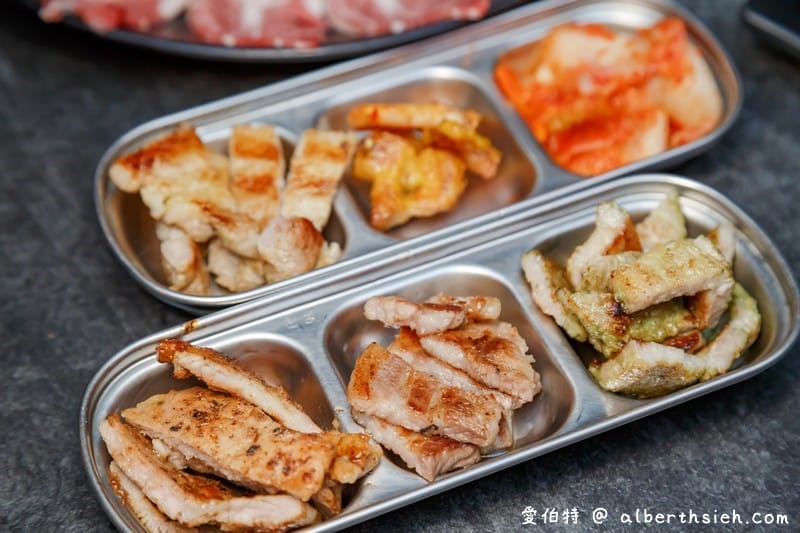 中壢SOGO商圈舞浜燒肉吃到飽（日韓混搭烤肉，八色五花肉，和牛，大生蠔通通隨你點）
