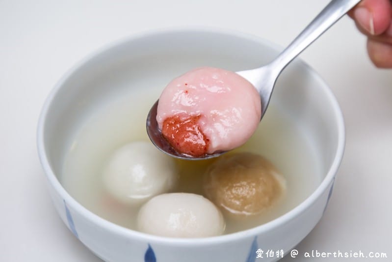 冬至元宵就是要吃湯圓共七種（吉比花生雙醬湯圓、義美雞蛋布丁湯圓、草莓煉乳湯圓、珍煮丹黑糖湯圓、桂冠花生湯圓、芝麻湯圓）