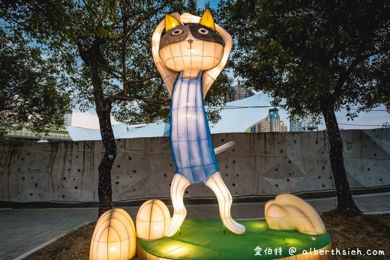 2020台灣燈會（台中文心森林公園童趣樂園戽斗動物花燈超可愛）