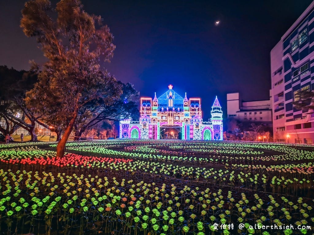 2020桃園燈會光之桃花源（位於老街溪沿岸平鎮新勢公園/中壢老街溪河岸/光明公園）