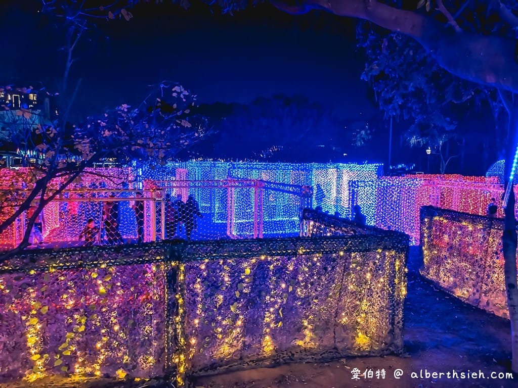 2020桃園燈會光之桃花源（位於老街溪沿岸平鎮新勢公園/中壢老街溪河岸/光明公園）