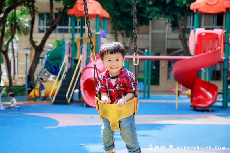 桃園同安親子公園（藝文特區旁有攀爬網溜滑梯/海盜船溜滑梯/沙坑/尿布盪鞦韆）