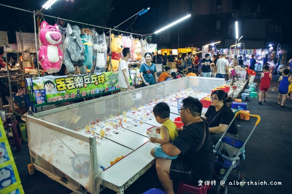龍岡忠貞貿東夜市（星期三限定的小夜市，腹地不大但吃喝玩樂通通有）
