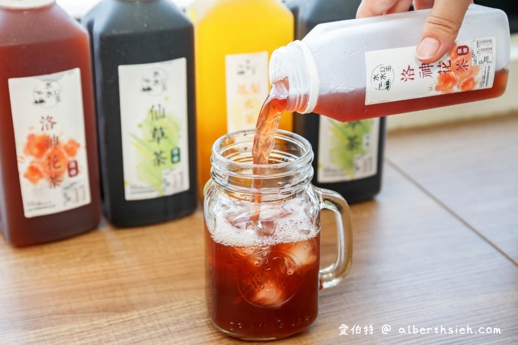 水水公主．宅配美食（炎熱夏天來杯滑嫩軟Q好吃的仙草凍甜品，洛神花茶、鳳梨水果茶也不錯喔）