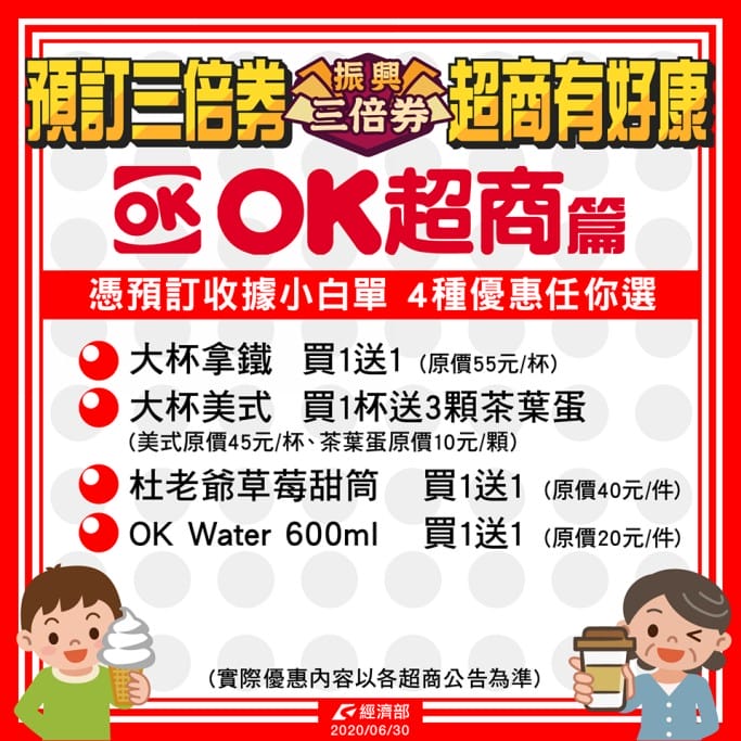 第三波紙本振興三倍券預購超商優惠好康（小七、全家、萊爾富、OK）