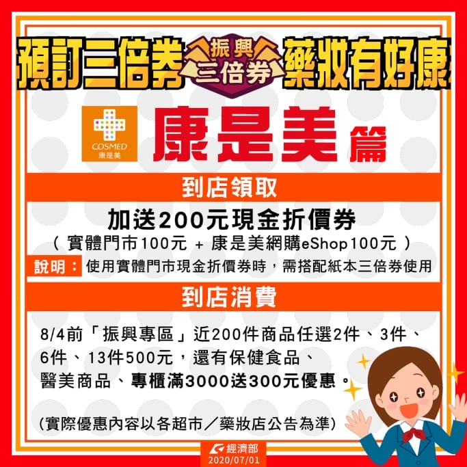 第三波紙本振興三倍券預購超商優惠好康（小七、全家、萊爾富、OK）