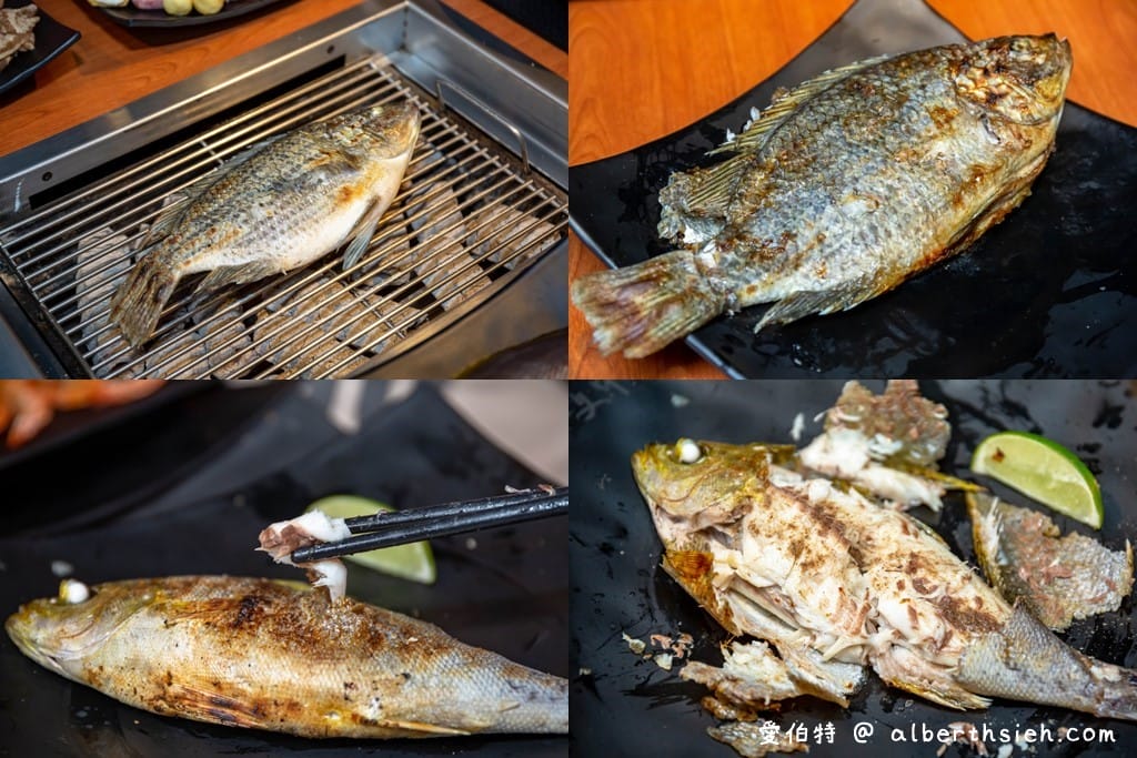 桃園燒烤吃到飽．鱻海鮮炭烤火鍋（鮮魚、生魚片、生食級天使紅蝦、牛排、飲品、海尼根通通無限享用）