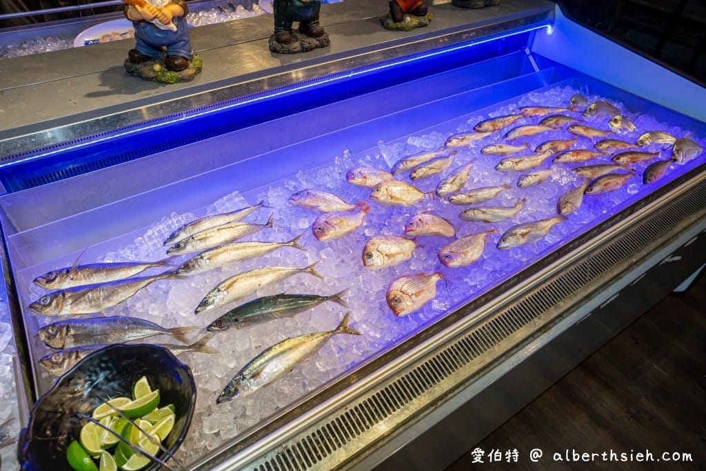 桃園燒烤吃到飽．鱻海鮮炭烤火鍋（鮮魚、生魚片、生食級天使紅蝦、牛排、飲品、海尼根通通無限享用）