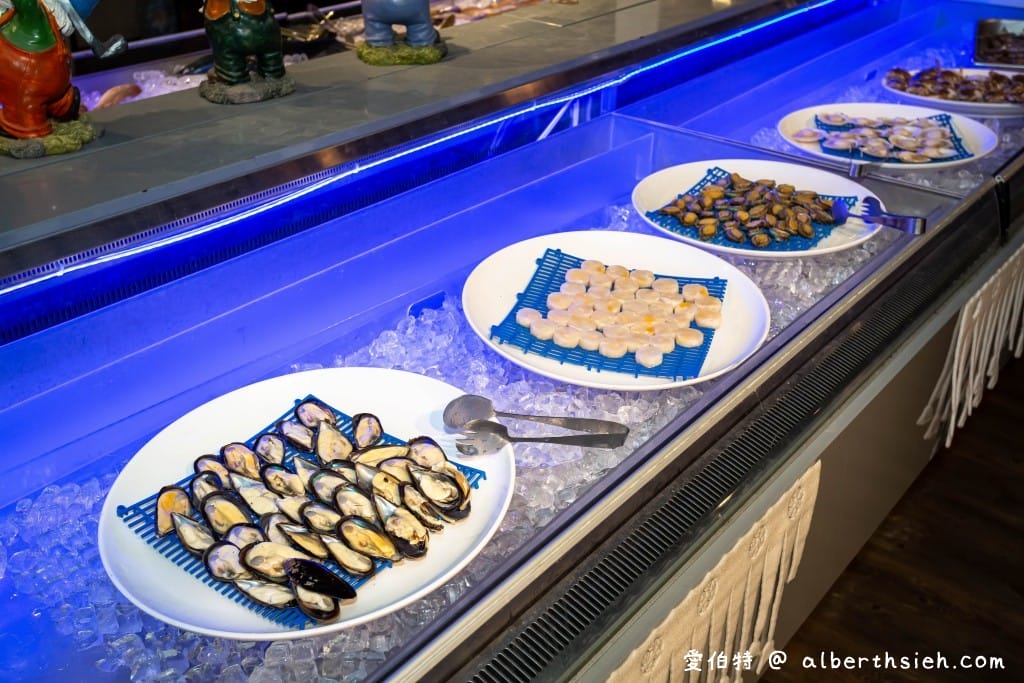 桃園燒烤吃到飽．鱻海鮮炭烤火鍋（鮮魚、生魚片、生食級天使紅蝦、牛排、飲品、海尼根通通無限享用）