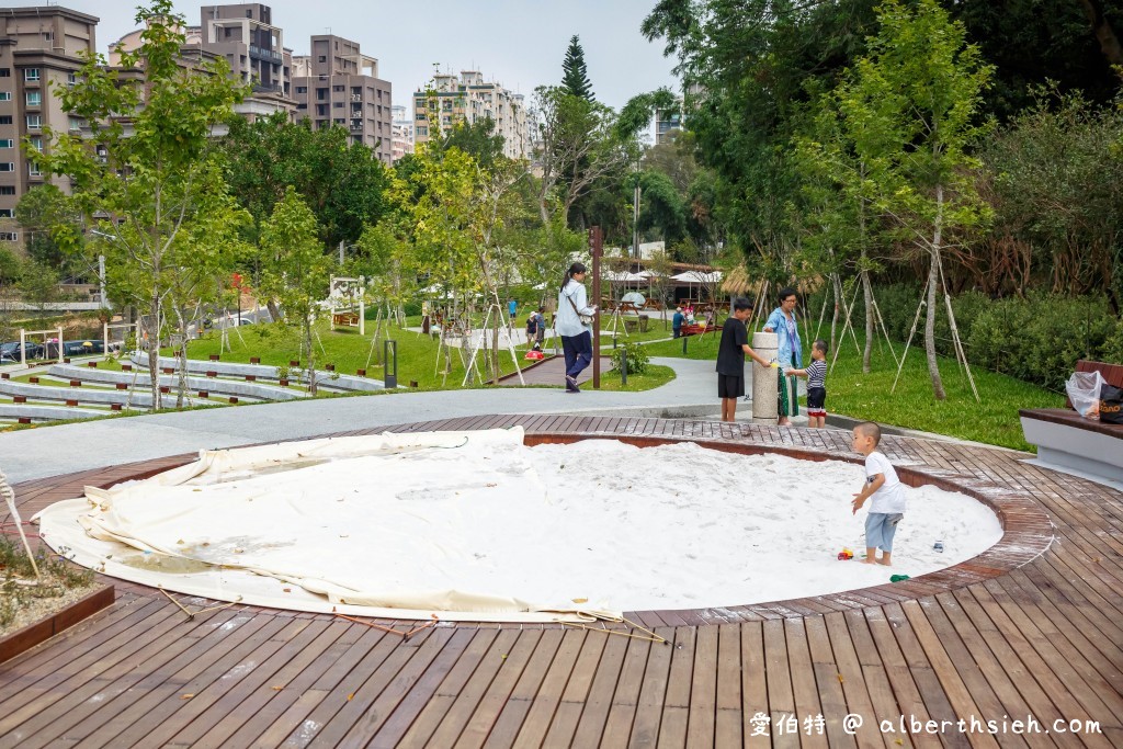 桃園親子景點．大有梯田生態公園（全齡式森林遊戲場，極限挑戰王親子版） @愛伯特