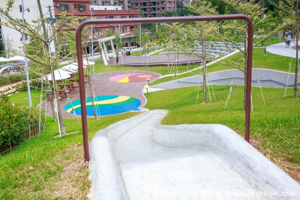 桃園親子景點．大有梯田生態公園（全齡式森林遊戲場，極限挑戰王親子版） @愛伯特