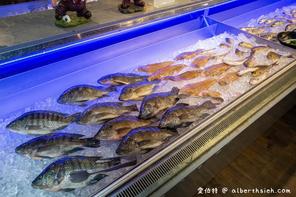 桃園燒烤吃到飽．鱻海鮮炭烤火鍋（鮮魚、生魚片、生食級天使紅蝦、牛排、飲品、海尼根通通無限享用） @愛伯特