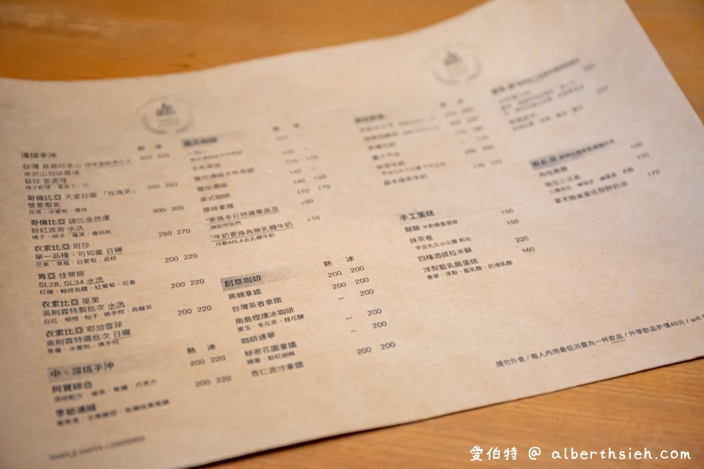 台北興波咖啡華山旗艦店（旅遊雜誌評比世界最棒咖啡館第一名） @愛伯特