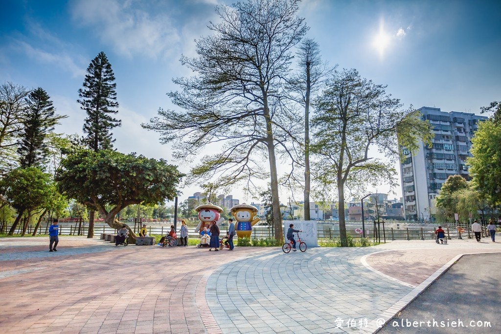 桃園平鎮流蘇步道．社子支渠流蘇步道（流蘇花&#038;麻葉繡球相互爭妍鬥豔的四月雪賞花步道） @愛伯特