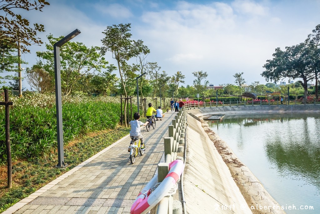 社子陂塘生態公園．桃園平鎮景點（適合親子休閒的埤塘公園，3,4月可以賞流蘇） @愛伯特