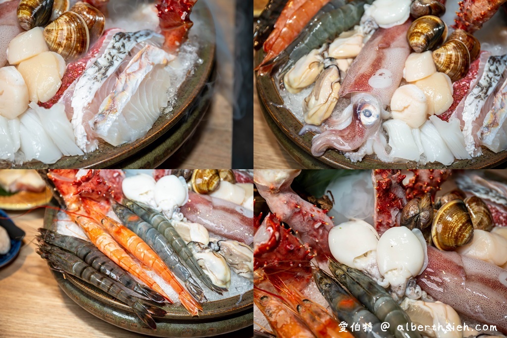 力二帝王蟹吃到飽．桃園美食火鍋吃到飽（帝王蟹和牛生魚片數十種頂級食材讓你吃到不要不要的） @愛伯特