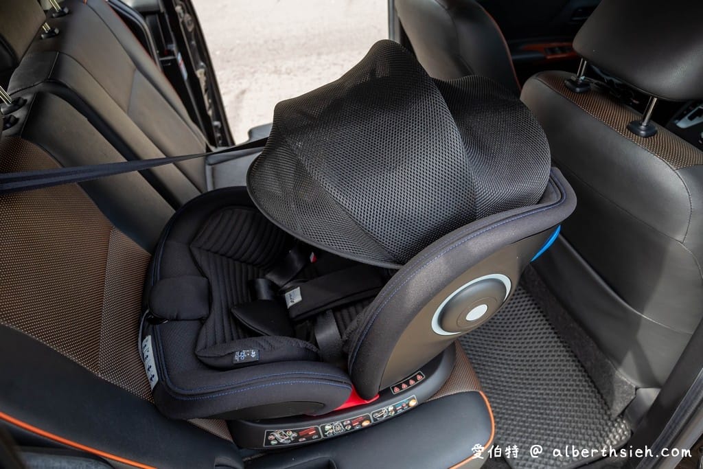 CHICCO SEAT 4 FIX ISOFIX安全汽座AIR版（適合0~12歲，360度旋轉，還有網帽可以遮陽）