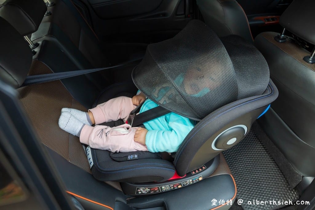 CHICCO SEAT 4 FIX ISOFIX安全汽座AIR版（適合0~12歲，360度旋轉，還有網帽可以遮陽）