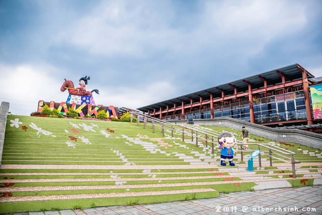 桃園賞桐花景點．桃園客家文化館（賞桐花不用爬陡坡登高，馬路邊就可以讓你輕鬆賞桐花） @愛伯特