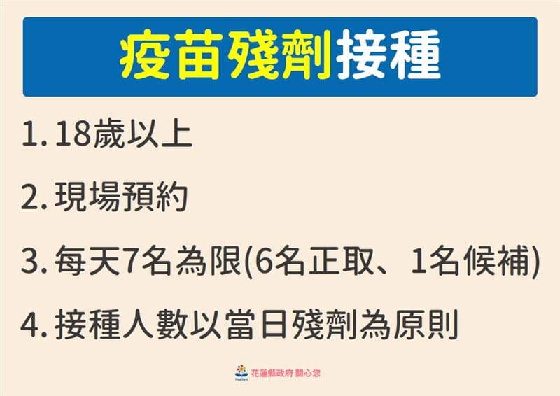 COVID-19疫苗殘劑如何登記預約？各縣市懶人包