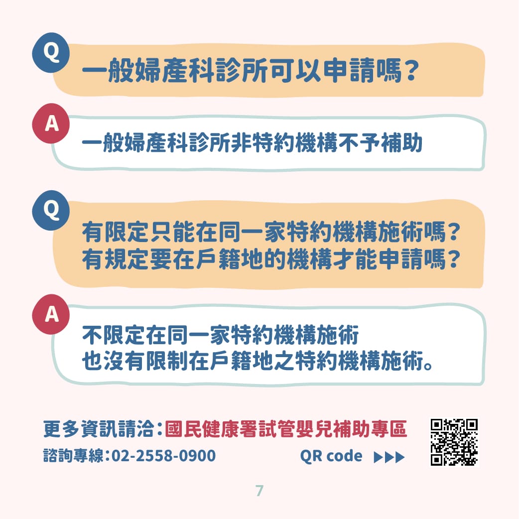 不孕症治療補助懶人包（補助對象、如何申請、申請次數、補助費用、特約人工生殖機構名單）