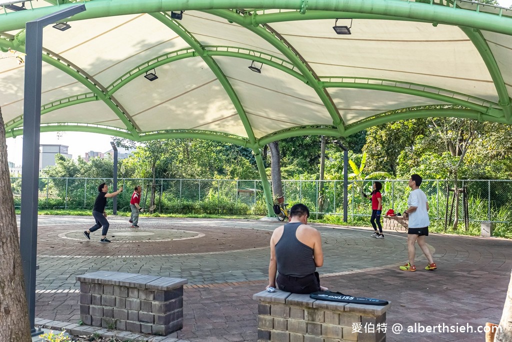 社子陂塘生態公園．桃園平鎮景點（適合親子休閒的埤塘公園，3,4月可以賞流蘇） @愛伯特