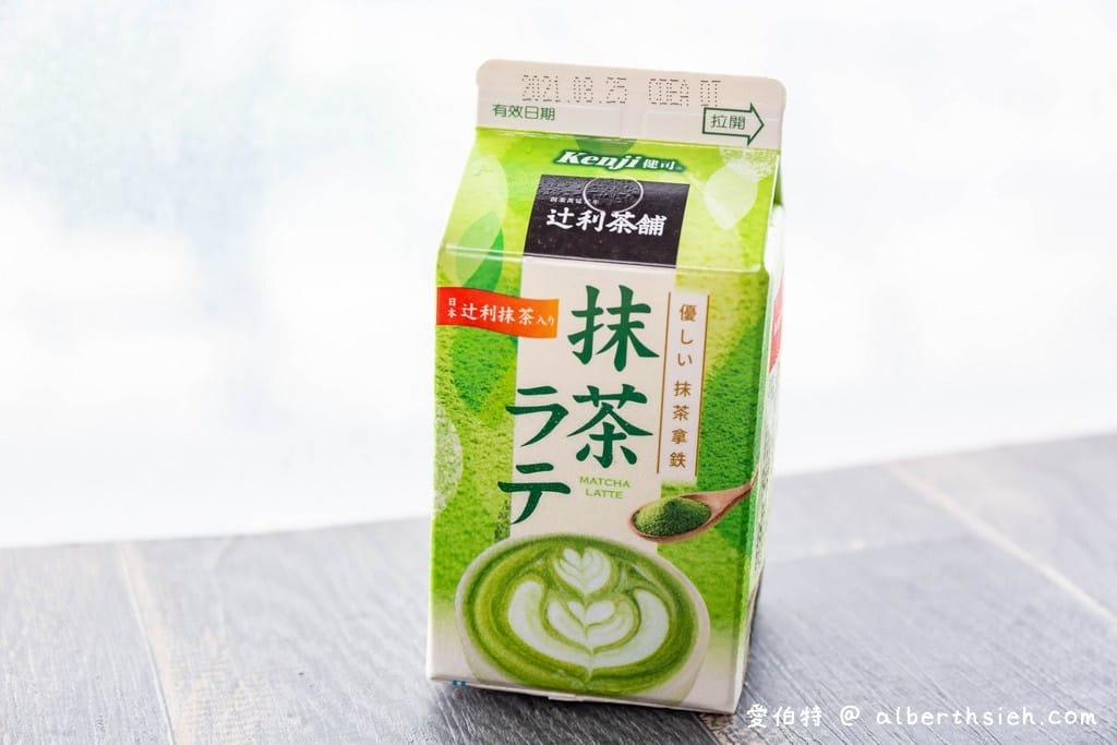 便利商店限定美食．Kenji健司&辻利茶舖（全家辻利抹茶流心冰淇淋/小七辻利抹茶拿鐵）