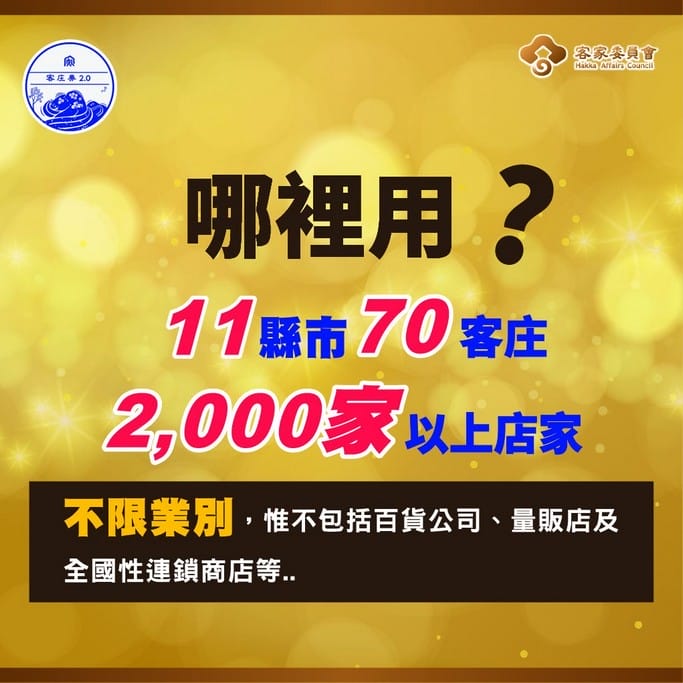 2021客庄券懶人包，500元登記抽籤，中獎查詢領取方式，適用店家一次看