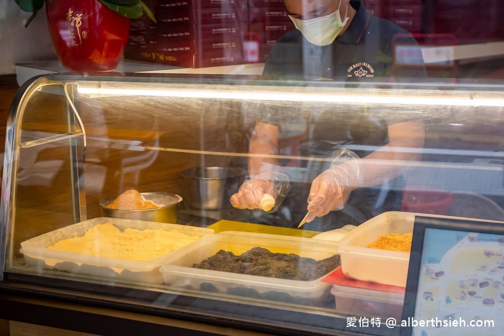 台中豐原美食伴手禮．御之屋麻糬（在地人推薦20年老店，皮Q餡多，25顆只要120元） @愛伯特