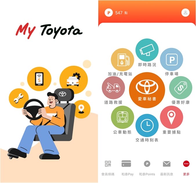 MyToyota（懶人出遊必備APP！吃喝玩樂還有車主尊寵優惠）