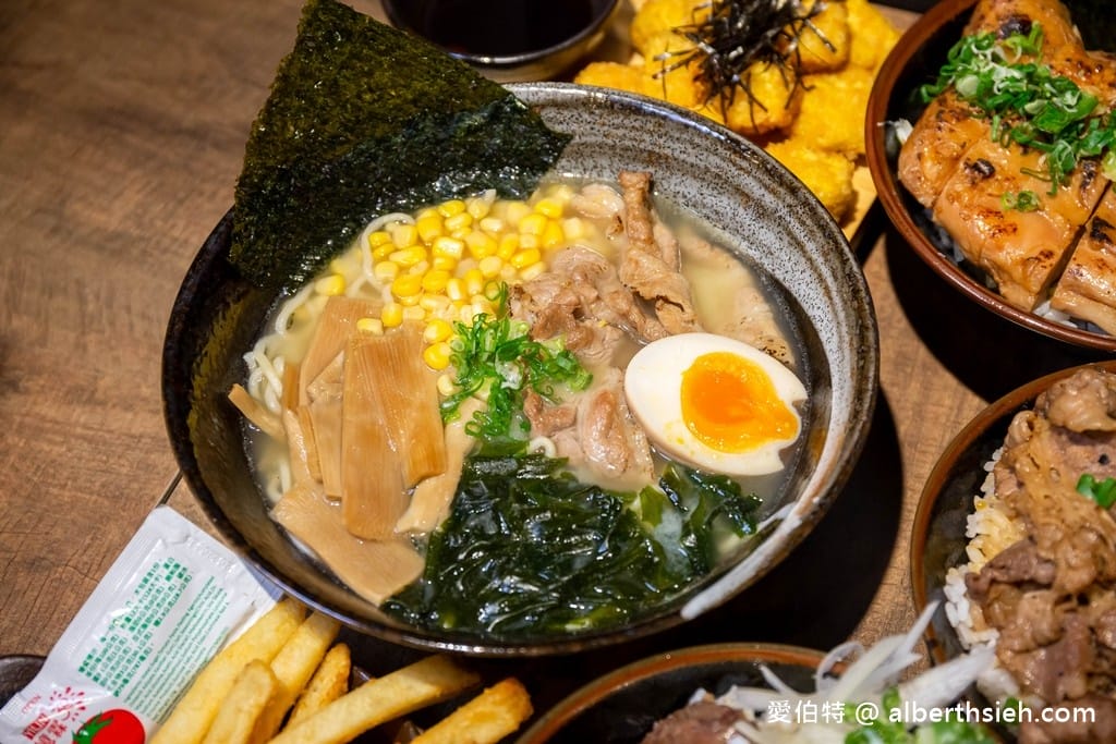 新北林口美食．川牛木石亭（平價燒肉丼飯份量足，雞白湯喝到飽，華科也可外送）