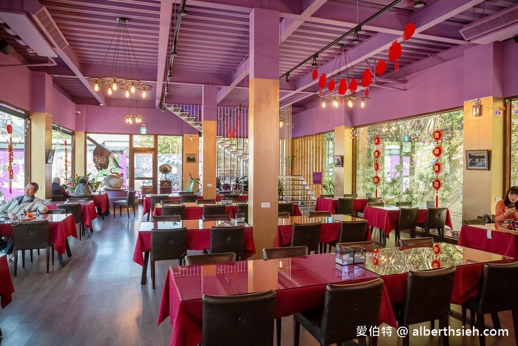 苗栗大湖景觀餐廳．伊果咖啡(EAGLE COFFEE)（紫色浪漫台三線上，還可賞美麗的鯉魚潭水庫） @愛伯特