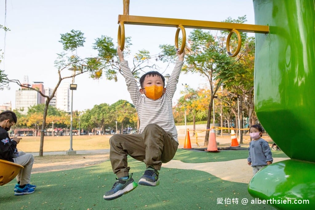 嘉義親子景點．嘉義文化公園（可愛的諸羅樹蛙遊戲場，文化路夜市就在旁邊，嘉義首座共融特色公園）